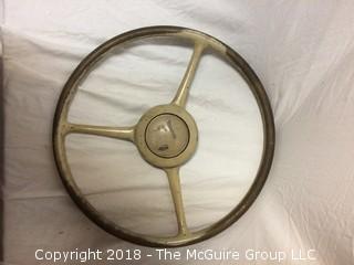 Vintage Plymouth Steering Wheel