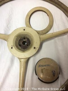 Vintage Plymouth Steering Wheel