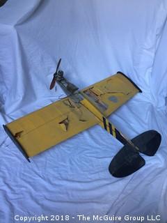 Vintage Top Flite Airplane Model with Motor