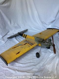 Vintage Top Flite Airplane Model with Motor