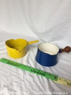 MCM Enamel Pots, One from Dansk