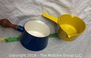 MCM Enamel Pots, One from Dansk