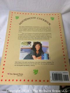 Collection of Books Including 1992 Moosewood Cookbook