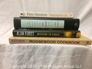 Collection of Books Including 1992 Moosewood Cookbook