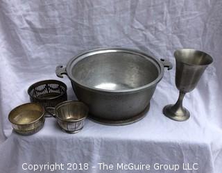 Collection of Metal Objects Including Guardian Service Casserole