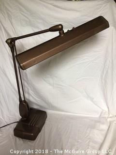 Vintage Large Working Industrial Desk Lamp with Swing Arm