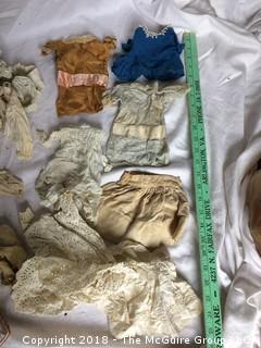 Collection of Doll Clothes from First Half of 20th Century