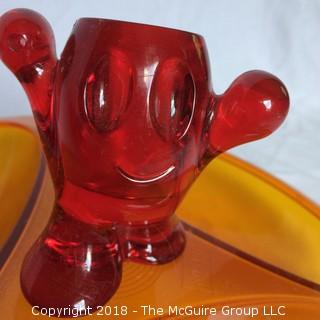 Modern Plastic Serving Dishes Including Koziol Toothpick Holder Man