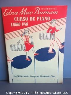 Collection of Sheet Music.  See all the photos