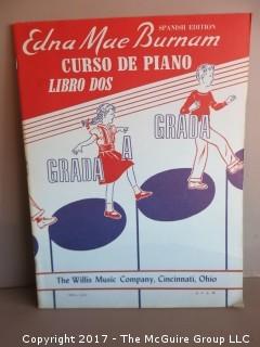 Collection of Sheet Music.  See all the photos