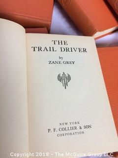 Set of Six 1936 Zane Grey Books