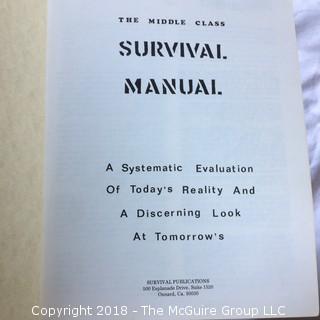 Collection of Chilton's Mustang/Capri 1970-80 Repair Guide, Survival Guide from 1970s, Two Famous Artists Drawing Course Manuals