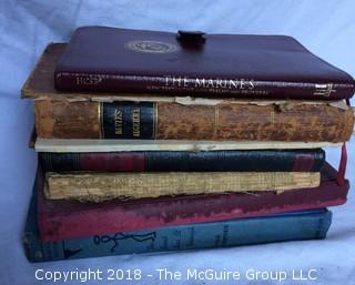 Collection Including 1851 Algebra Book, Will Rogers Book, Sex Training in the Home, The Saint Mystery