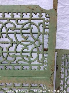 Vintage Decorative Metal Grates