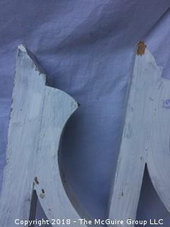 Set of Two Wood Bracket Architectural Elements