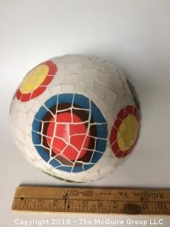 Heavy Tiled Garden Yard Ball