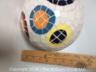 Heavy Tiled Garden Yard Ball