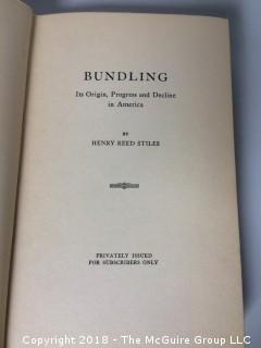 Bundling Book by Henry Reed Stiles and Postcard