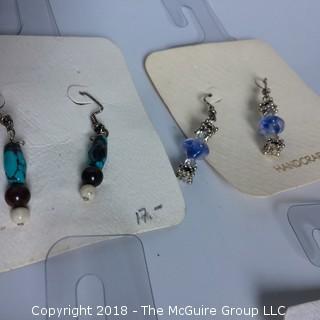 Collection of 6 Handmade Pairs of Earrings