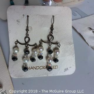 Collection of 6 Handmade Pairs of Earrings