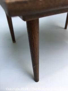 Vintage Mid Century Mattel Doll Furniture Table and Two Chairs