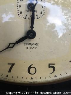 Vintage Ingraham 8-Day Clock