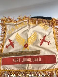 Collection of Three WW2 Silk "Sweetheart" Hankerchiefs Air Force