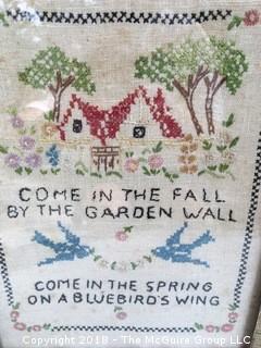 Embroidered Sampler