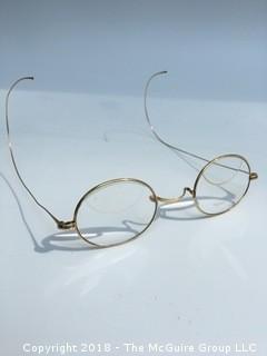 Pair of Old Wire Eyeglasses