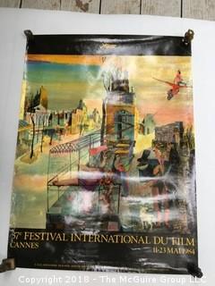 1984 Cannes Film Festival Poster