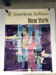 Lawrence Gaynor, American Airlines - New York, Poster, Circa 1960s