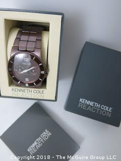 Kenneth Cole "Reaction" Men's Watch, with original box