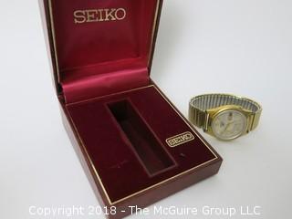 Seiko 23 Jewel Men's Watch; with box