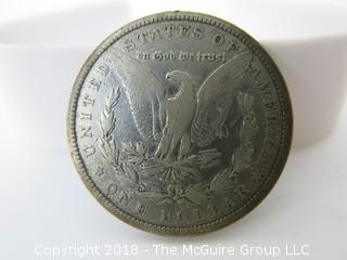 1884 $1 Morgan Silver Dollar