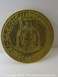 1923 Gold Coin from Czeckoslovakia