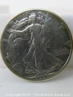 1936 Walking Liberty Silver Half Dollar