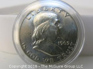 1963 Franklin Silver Half Dollar