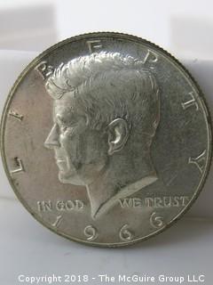 1966 Kennedy Silver Half Dollar