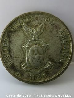 1944 Twenty Centavos Coin