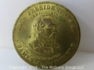 20th U.S. President James Garfield Commemorative Coin