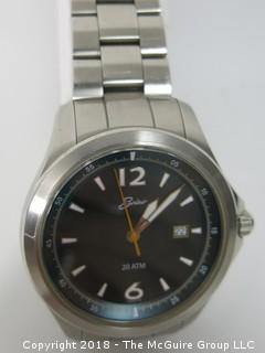 Belair Men's Watch; WR. 20ATM; date; sapphire crystal