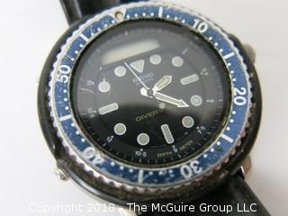 Seiko Quartz 150m Diver's Men's Watch