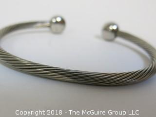 Rope Bracelet; marked "RA"; 20g 