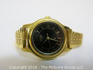 Gold Toned Citizen Quartz Watch