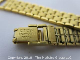 Gold Toned Citizen Quartz Watch