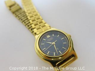 Gold Toned Citizen Quartz Watch