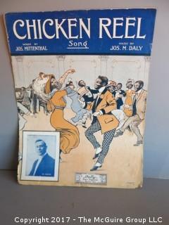 Collection of Sheet Music.  See all the photos