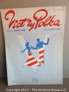 Collection of Sheet Music.  See all the photos