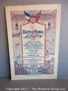 Collection of Sheet Music.  See all the photos