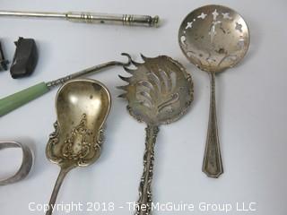 Collection of Sterling Serving Pieces 